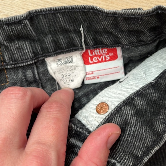 Levi's Kids Black Jeans - Picture 8 of 10